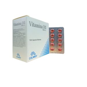 VITAMINA D3 1000 U.I. 100 CAP (COLMED)