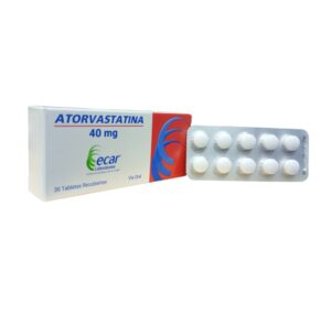ATORVASTATINA 40 MG CJA X 30 TAB (ECAR)