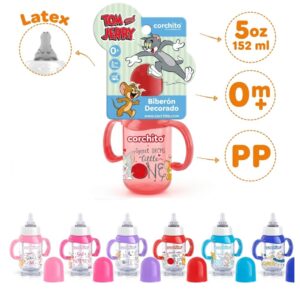 BIBERON DOS MANIJAS PEQUEÑO 5 ONZAS(**) (PRECIO MAS IVA)