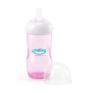 BIBERON BABY SIMPLY 8 OZ ERGONOMICO (**) (MOBY)
