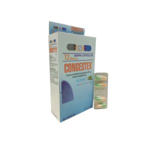 CETIRIZINA IBUPROFENO FENILEFRINA CONGESTEX CAJA X 60 CAPSULAS  (NOVAMED)