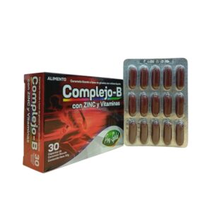 COMPLEJO B + ZINC + VITAMINAS X 30 CAPSULAS (WYTECNO)