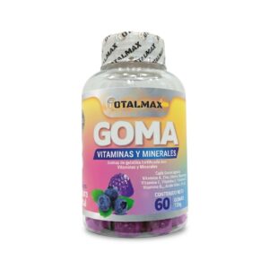 GOMA VITAMINAS Y MINERALES X 60 UNDS (TOTALMAX)