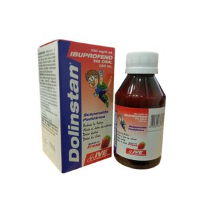 IBUPROFENO 100MG DOLINSTAN SUSPENSION NIÑOS X 120 ML (COAS)