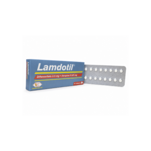 DIFENOXILATO 2.05MG+ATROPINA 0.025MG LAMDOTIL X 16 TABLETAS (LABQUIFAR)