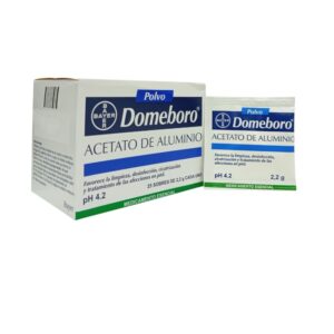 ACETATO DE ALUMINIO POLVO DOMEBORO CJA 25 LLEVE 30  SBS (BAYER)