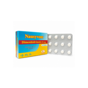 DIMENHIDRINATO 50 MG NAUSYVOM X 84 TAB (LABQ)