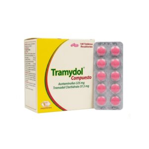 TRAMADOL + ACETAMINOFEN  200MG TRAMYDOL COMP X 100 TABLETAS RECUBIERTAS (LABQ)