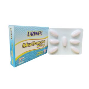 MOXIFLOXACINA 400 MG URINEX X 7 TABLETAS (BIOQUIFAR)