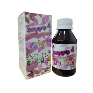 ACETAMINOFEN+CETIRIZINA+FENILEFRINA ZETYGRIP 4 JARABE NIÑOS X 120 ML ( RUECAM)